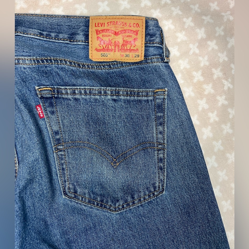 Levi's Men's Straight Blue Jeans W36 L29